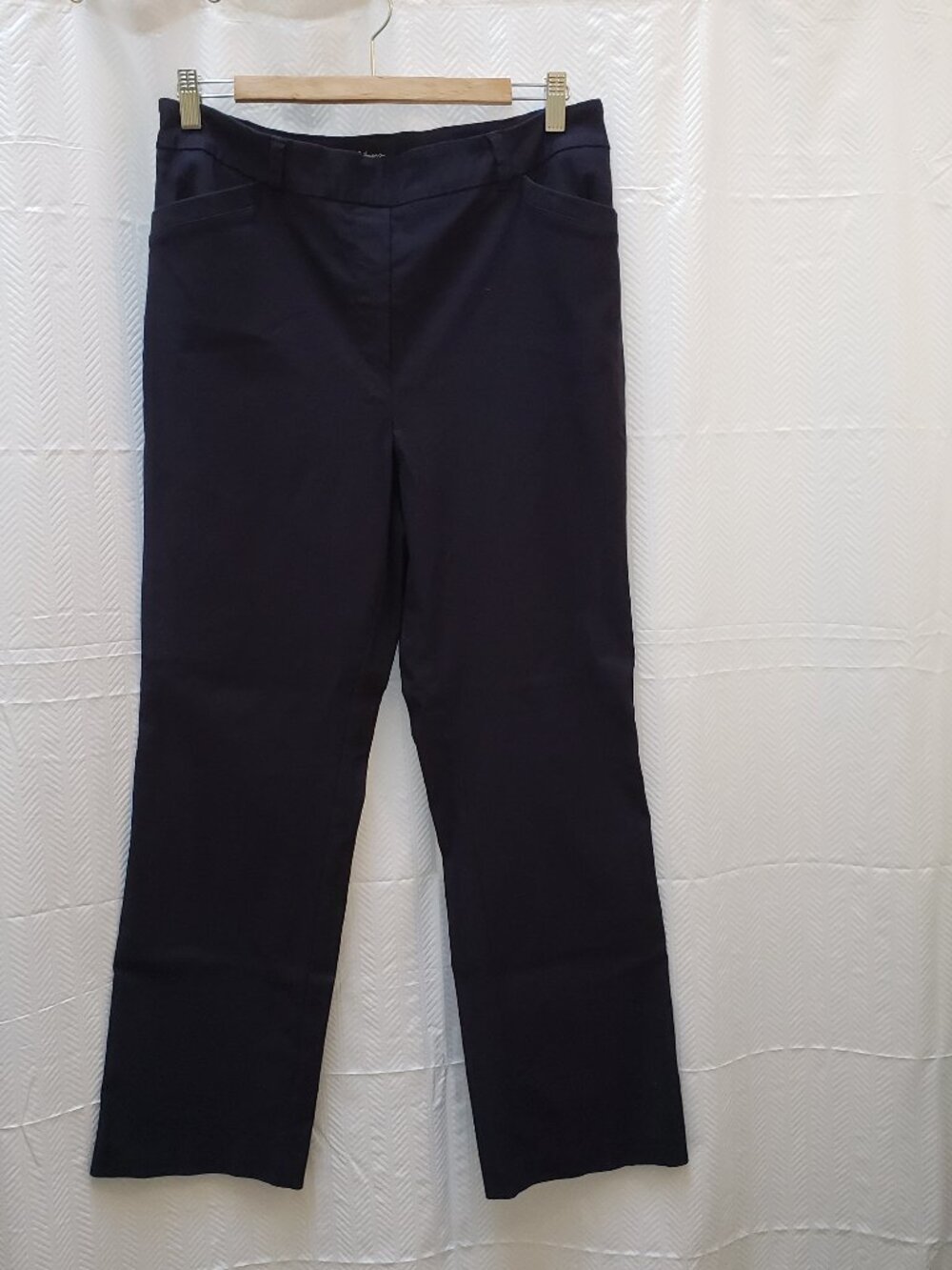 NWOT Reitmans Slim-Leg High-Rise Black Pants - The Iconic Size 14P